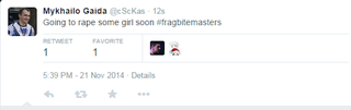 Illustration for article titled StarCraft Player Says He'll "Rape" Opponent, Is Booted From Tourney